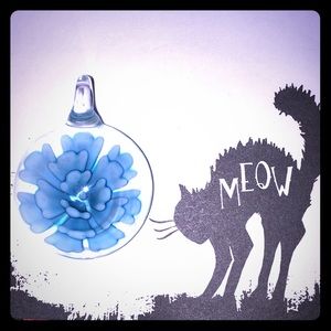 Hand blown glass pendant from San Francisco